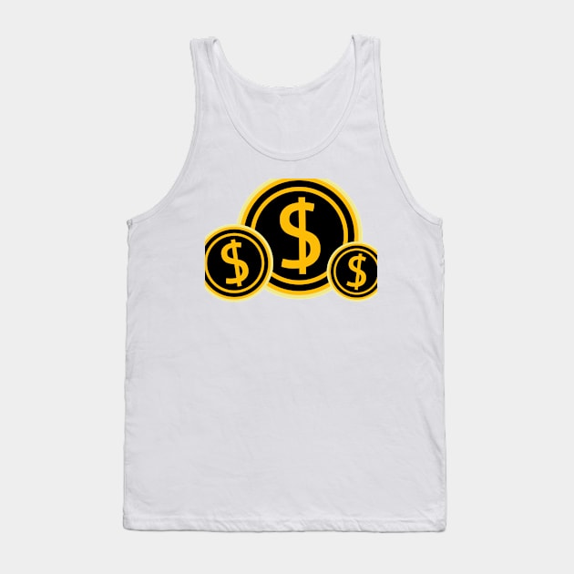 Dollar Tank Top by Sefiyan